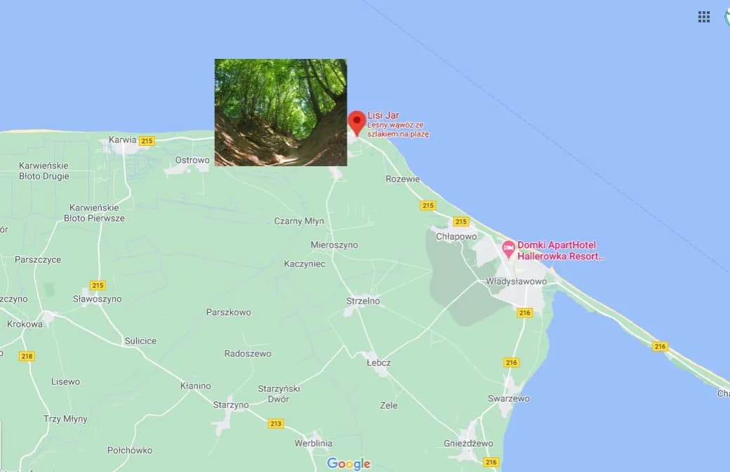 Gdzie leży Jastrzębia Góra? Odkryj jej wyjątkowe położenie nad morzem