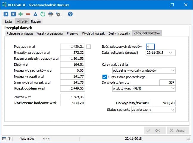 Jak obliczyć ryczałt za nocleg w delegacji zagranicznej bez problemów
